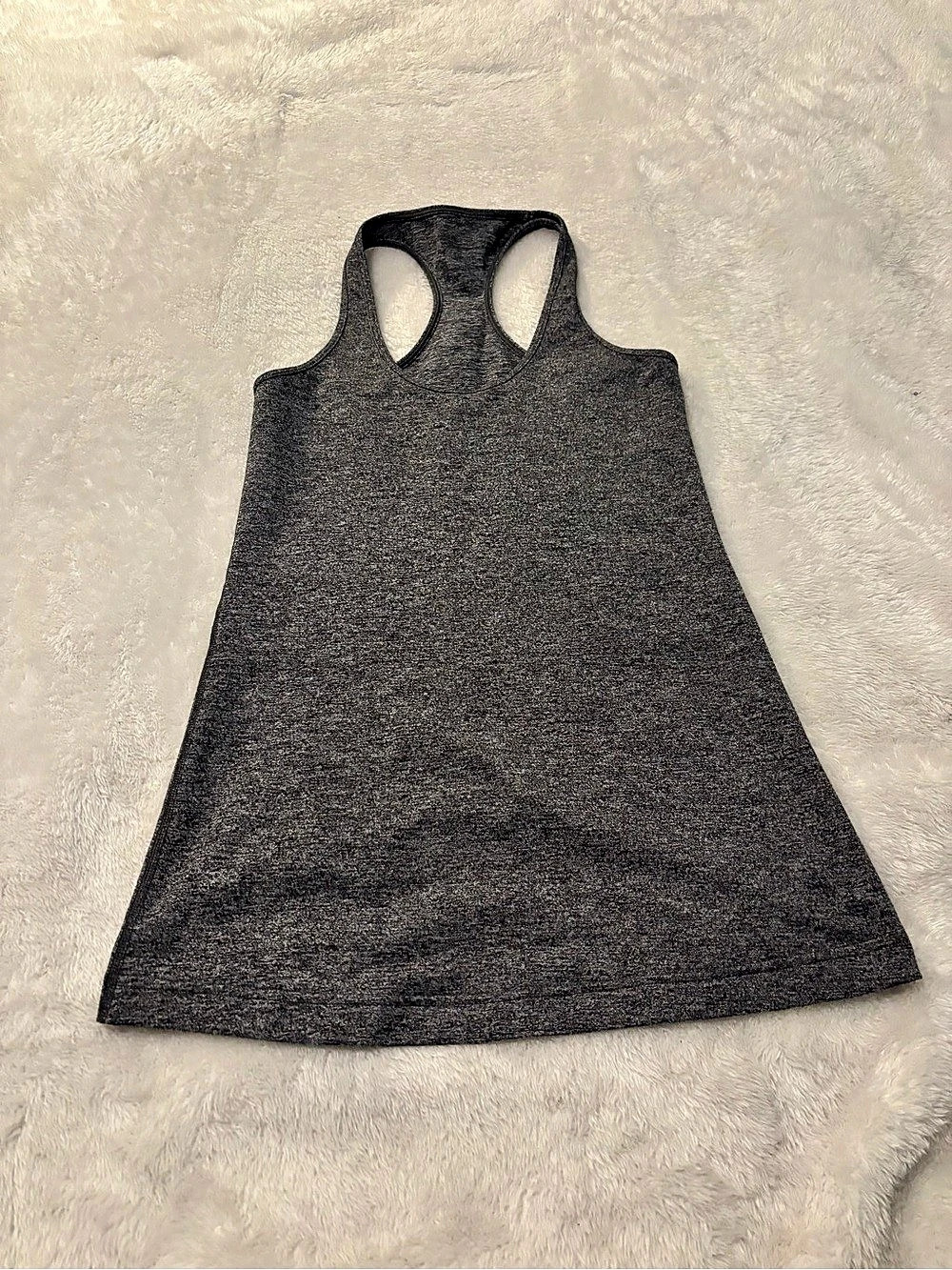 lululemon Cool Racerback II Racerback Tank Gray - Picture 2 of 3